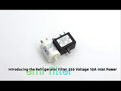 Gürültü Filtresi Çamaşır makinesi ev aletleri için elektrik filtreleri 16A ev için IEC filtresi