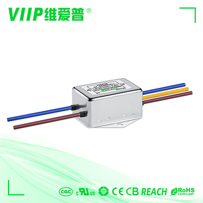 satın al Tel Uçlu Düşük Geçişli Güç Hattı AC EMI Filtre 110V 250V online manufacture