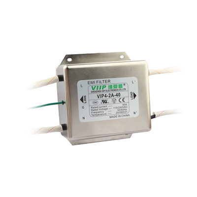 satın al 10A nominal akım DC EMI filtresi metal kabın transfer fonksiyonu ile online manufacture