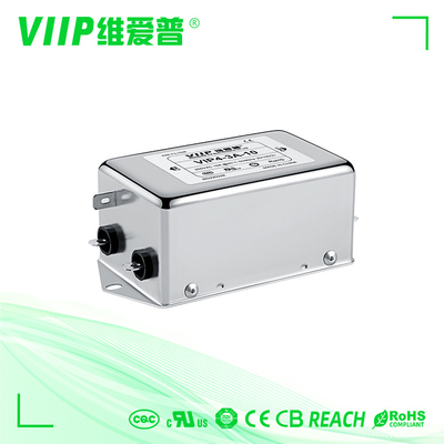 110V 250V 20A EMC EMI Filtresi Tek Fazlı RFI Filtresi CE UL TUV