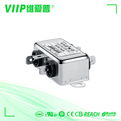 VIIP Metal Elektrik hattı emi filtre üreticileri 1A Elektromanyetik uyumluluk 50/60Hz