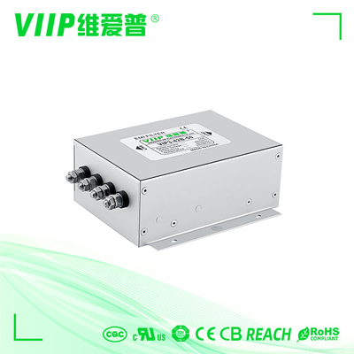 380V 440V Inverter EMI Filtresi 40A Elektrik Güç Hattı Filtreleri