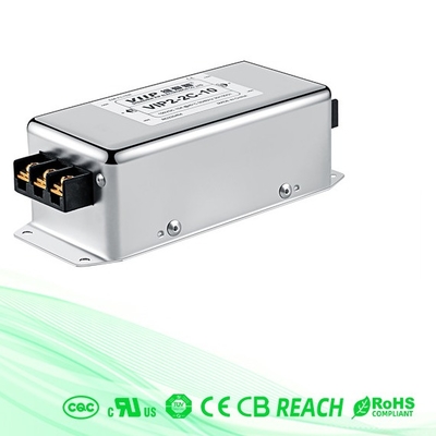 EMI EMC Düşük Geçişli Güç Hattı 3 Fazlı Filtre 110 / 250VAC 100A