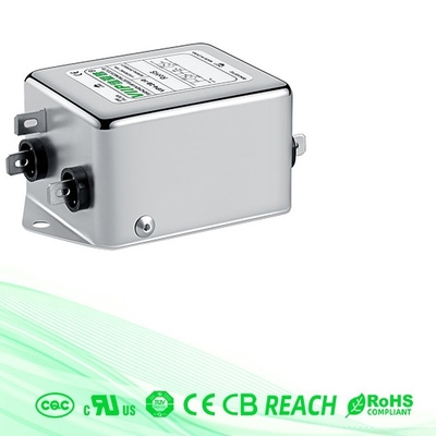 Güç Elektroniği için 110V / 250V Düşük Frekanslı AC EMI Filtre Terminal Bloğu