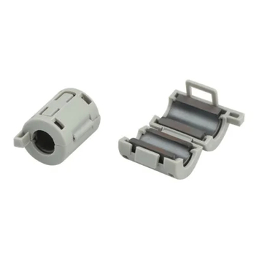 Clip Ferrite Core / Ferrite Core Snap -40°C'den 125°C'ye kadar istikrarlı sinyal iletimi