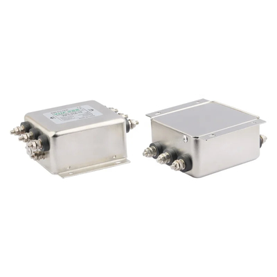 Otomatik Makineler için 60 ~ 90dB Ekleme Kaybı EMI / RFI Filtre 380V / 480V 500VDC