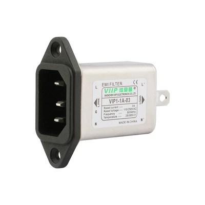 Ultra Kompakt EMI Filtresi 110V/250VAC IEC Montajı ile