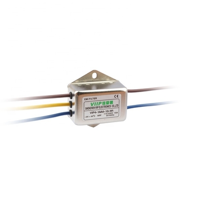 10A Nitelikli Akım Hızlı Sonlandırma Tarzı ve 20-100dB Stopband Attenuation ile Çevrimiçi EMI Filtresi