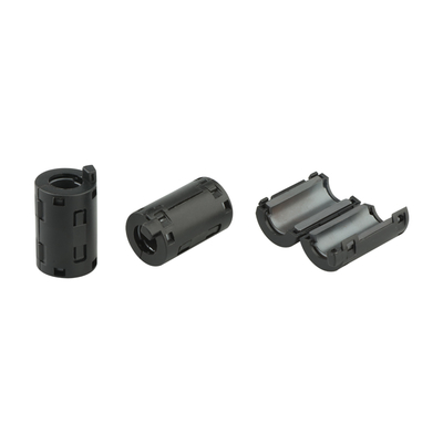 Black Clip On Ferrite Core Güç kabloları, USB kabloları, HDMI kabloları için etkili EMI/RFI bastırma