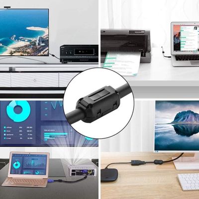 Snap-On Ferrit Ring VIIP Özel EMI Filtreleri Servis Güç hattı Sinyal hattı Filtreleri CE FCC Sertifikalı EMC Desteği